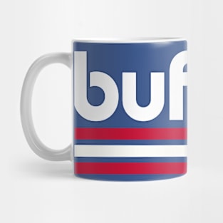 Retro Buffalo Stripes Mug